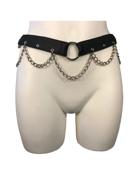 Sing Sing solid Italian leather belt with clean metal hardware