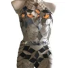 Farfalla butterfly-inspired leather and chain festival set, second edition