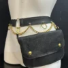 Sing Sing Italian leather belt bag with compact hip pouch