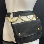 Sing Sing Italian leather belt bag with compact hip pouch