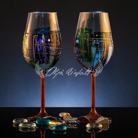 GLASSES VINO - DUAL MOTION EDITION (Set of 2)