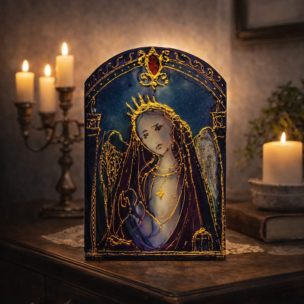 ICON OF MADONNA AUREA CUSTOS - Image 2