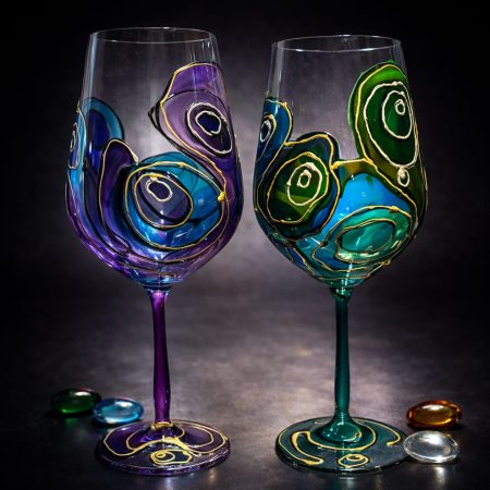 GLASSES ABBYSAL FLOW (Set of 2)