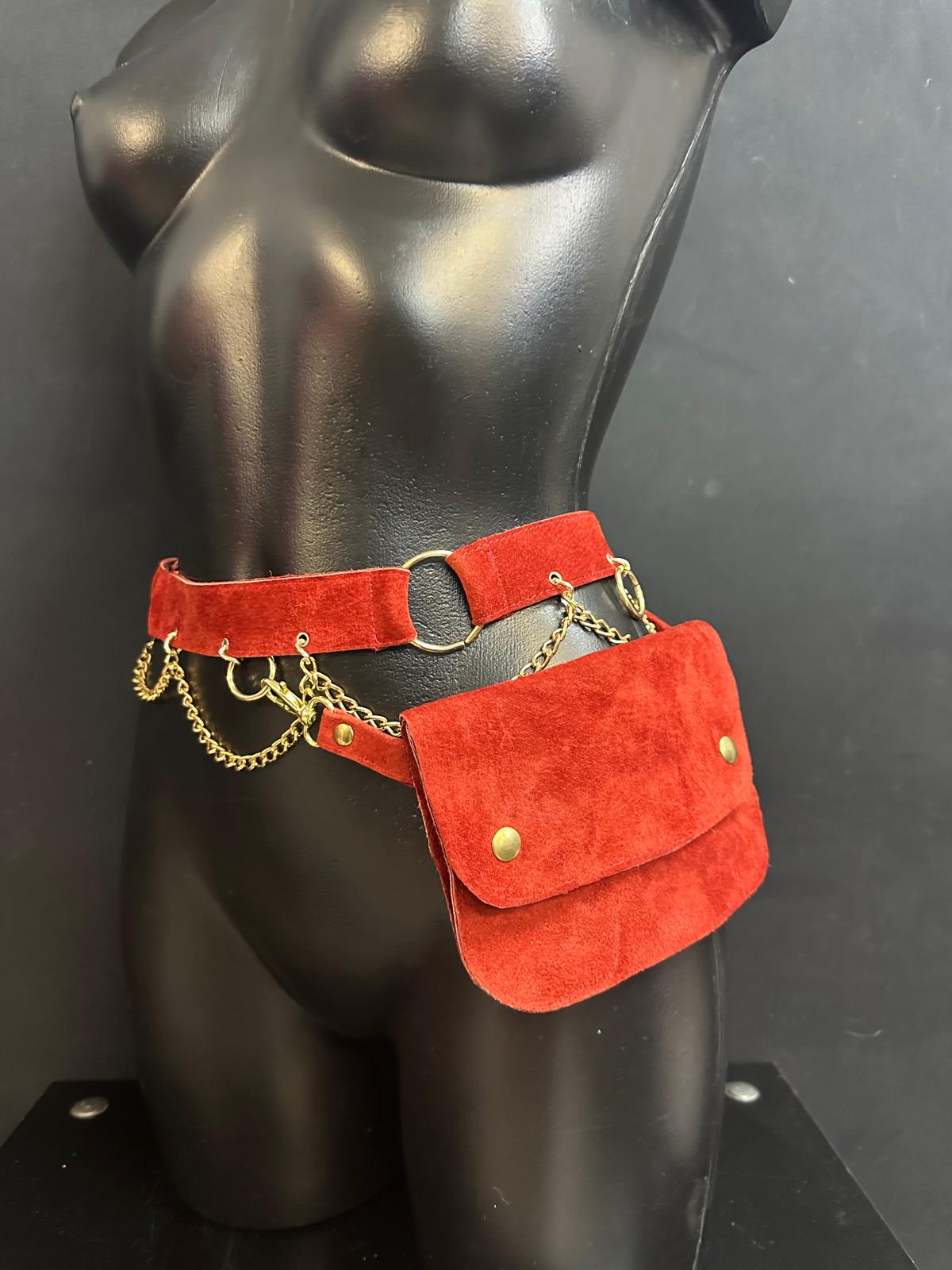 SING SING BAG – CRIMSON RED